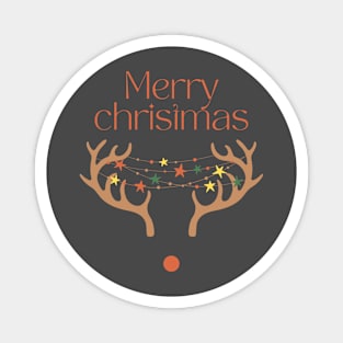 Rudolf Merry Christmas Magnet